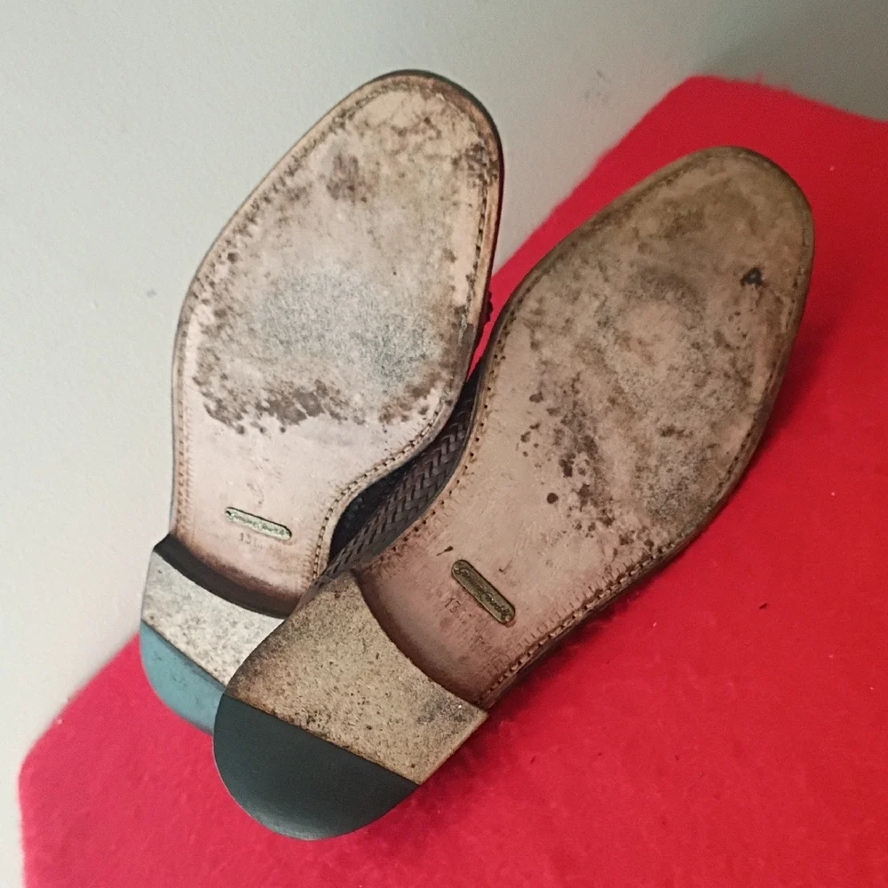 Mezlan Dark Brown Tassel Loafers - Picture 7 of 10